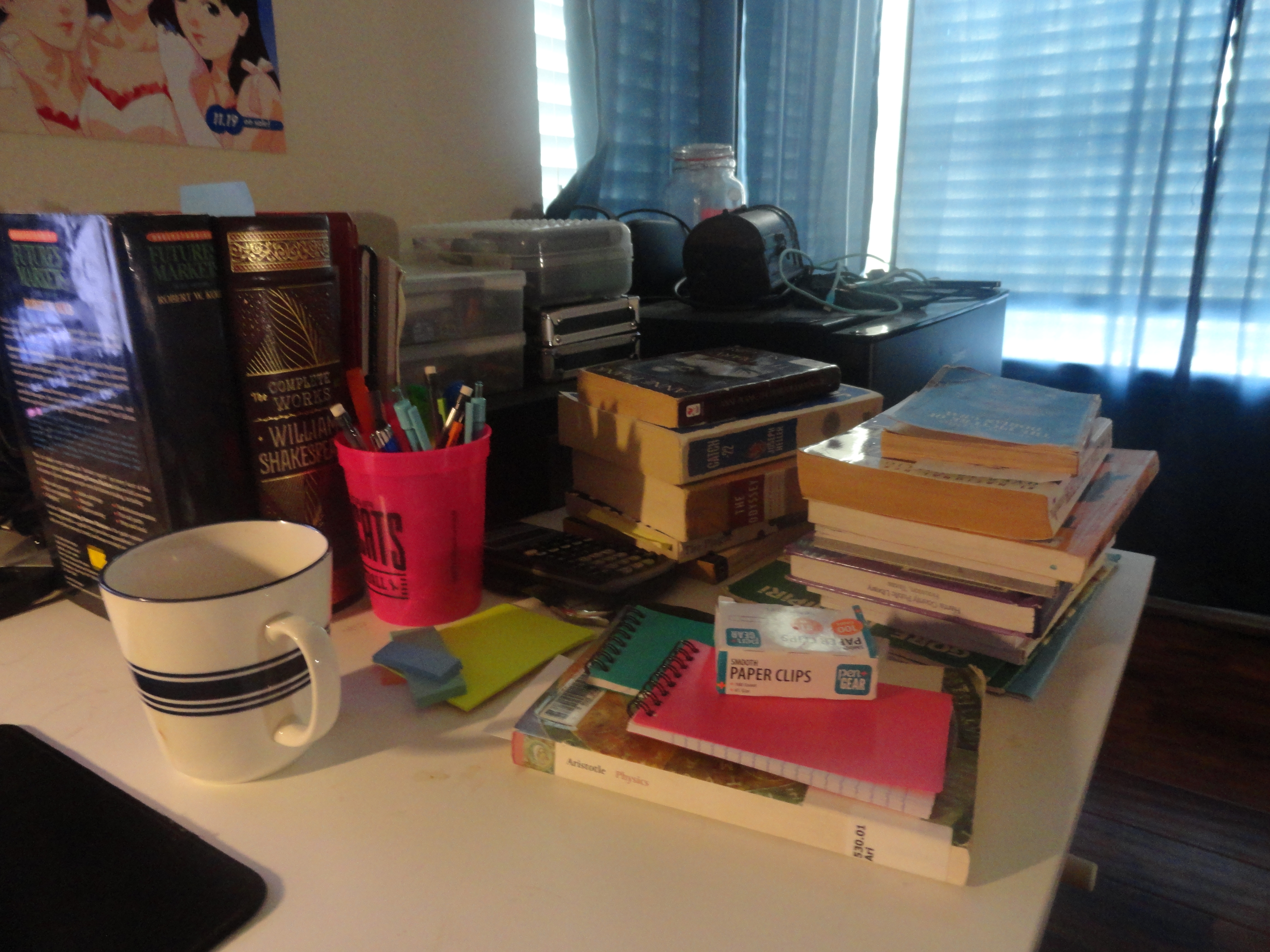 The right side of my desk
