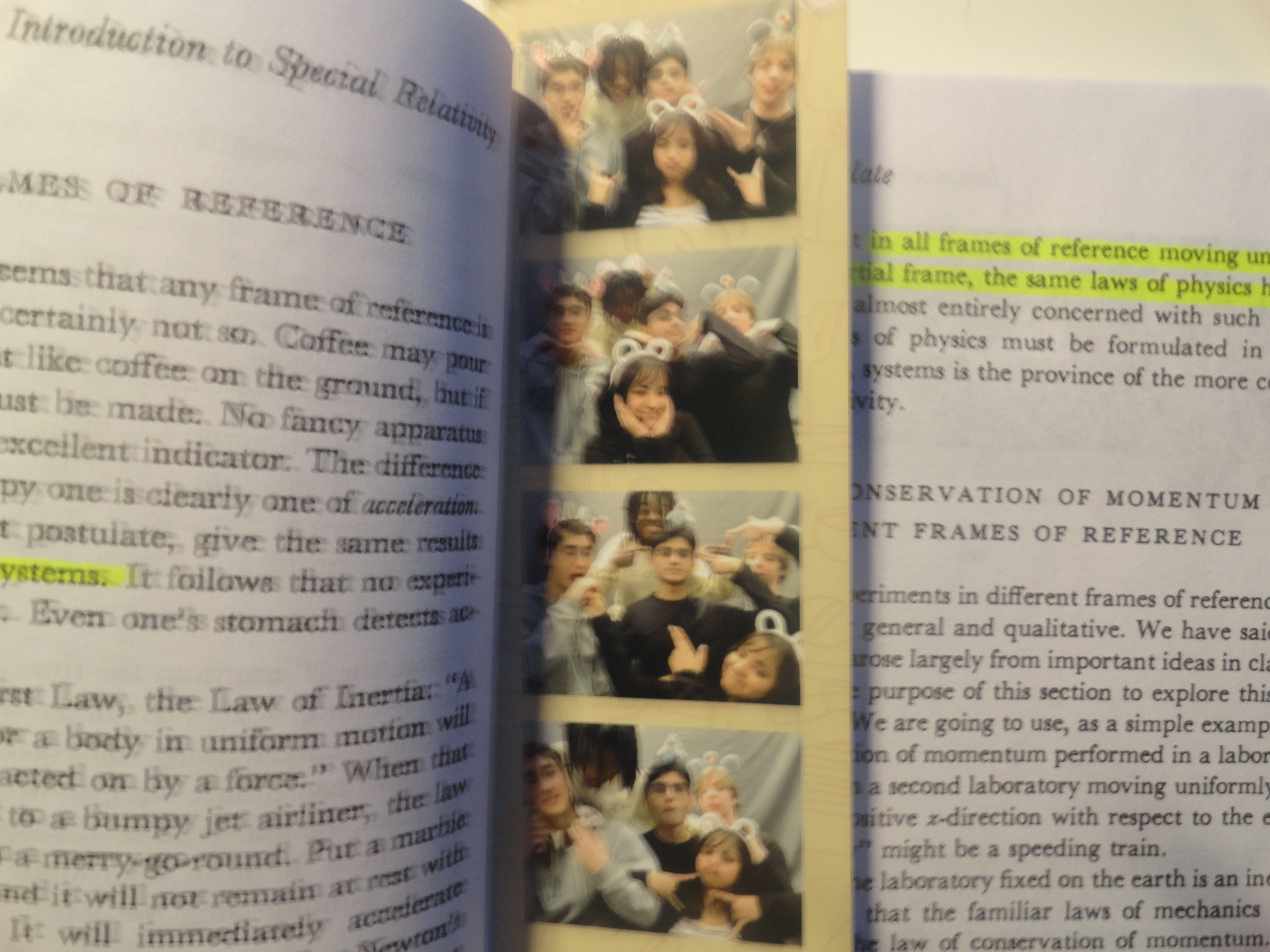 A photo reel of me and my friends