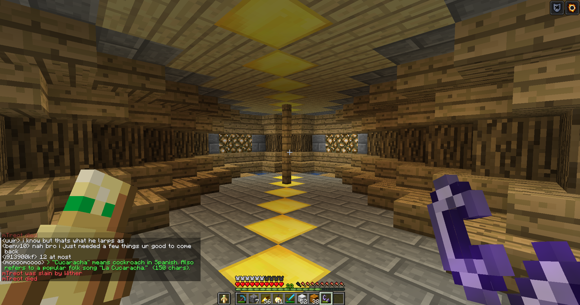 A screenshot from 9b9t.