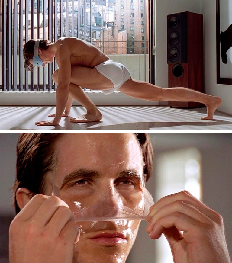 American Psycho Looksmaxxing