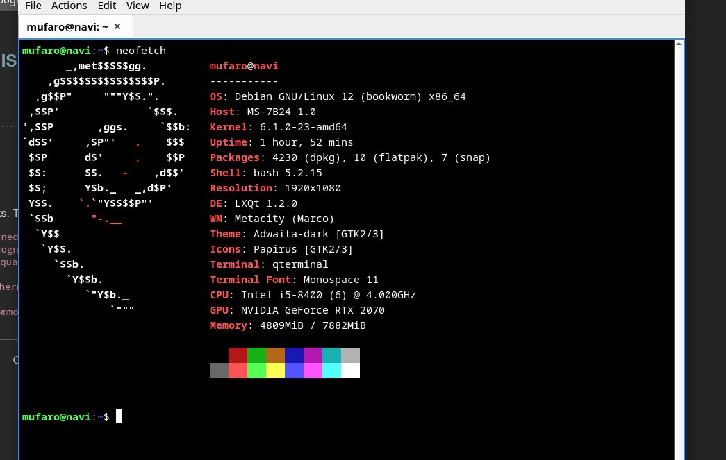 Neofetch